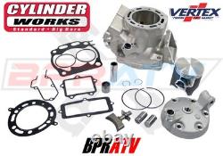 99+ Yamaha YZ250 YZ 250 72mm 295 cc Big Bore Cylinder Piston Top End Rebuild Kit