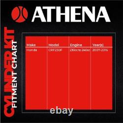 Athena 240cc Big Bore Cylinder Kit Honda CRF230F 67mm Performance Upgrade
