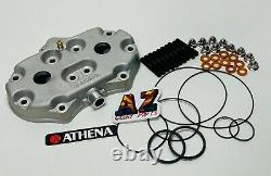 Athena Banshee Big Bore Cylinders Head 20cc TURBO Domes Studs Nuts O-rings Kit