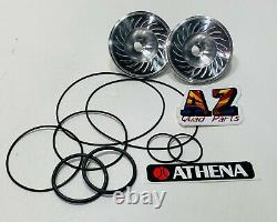 Athena Banshee Big Bore Cylinders Head 20cc TURBO Domes Studs Nuts O-rings Kit