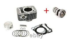 BBR 411-KLX-1801 170cc Big Bore Kit & 411-KLX-1820 Camshaft for Kawasaki KLX140