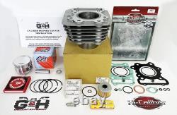 BIG BORE Cylinder Engine Top Rebuild Kit FOR 85-87 Honda ATC 250 ES Big Red & SX