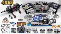 BPRATV Banshee 421 Stroker Big Bore Kit ARES 68mm Cylinders CP Pistons Cool Head