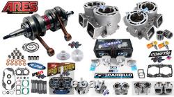 BPRATV Banshee 421 Stroker Big Bore Kit ARES 68mm Cylinders CP Pistons Cool Head