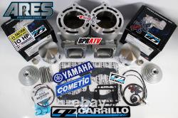 BPRATV Banshee 421 Stroker Big Bore Kit ARES 68mm Cylinders CP Pistons Cool Head