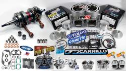 BPRATV Banshee 421 Stroker Big Bore Kit ARES 68mm Cylinders CP Pistons Cool Head