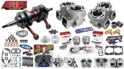 BPRATV Banshee 421 Stroker Big Bore Kit ARES 68mm Cylinders Wiseco Pistons Head