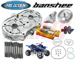 BPRATV Banshee 421 Stroker Big Bore Kit ARES 68mm Cylinders Wiseco Pistons Head