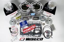 BPRATV Banshee 421 Stroker Big Bore Kit ARES 68mm Cylinders Wiseco Pistons Head