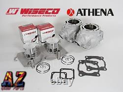 Banshee 350 Athena 400cc 68 Big Bore Cylinders WISECO Pistons Pro Design Domes