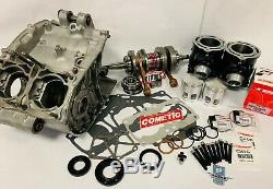Banshee 4 mil Wiseco Hotrods 370 Big Bore Stroker Kit w Cases Cool Head