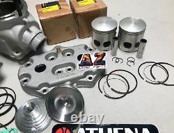 Banshee Athena 360c 65 Complete Big Bore Cylinders Pro X Pistons Crank Head Kit