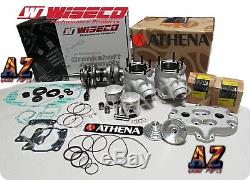 Banshee Athena 370c 66 Complete Big Bore Cylinders Wiseco Pistons Crank Head Kit