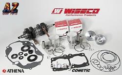 Banshee Athena 68mm Big Bore 421 Stroker Crank WISECO Pistons Billet Domes Cub