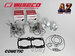 Banshee Athena 68mm Big Bore 421 Stroker Crank WISECO Pistons Billet Domes Cub