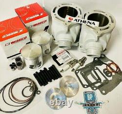 Banshee Athena Turbo Domes Big Bore 392 Cylinders Top End Rebuild Pistons Kit