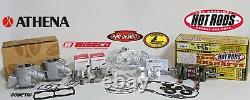 Banshee Athena Wiseco 66mm Big Bore 409cc Sneaker Stroker Crank Pistons Pro Head