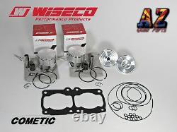 Banshee Athena Wiseco 66mm Big Bore 409cc Sneaker Stroker Crank Pistons Pro Head