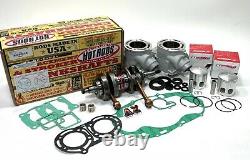 Banshee Triple Ported 370cc Big Bore Cylinders Pistons Crank Motor Rebuild Kit