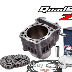 Best Kawasaki KFX400 Big Bore Kit 94mm +4 Cylinder Piston 434cc Assembly