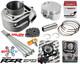 Best Rzr 170 63mm Big Bore Kit +2mm Cylinder Wiseco Piston 200cc Top End Rebuild