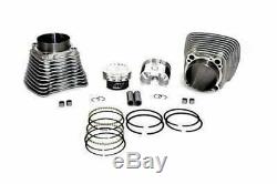 Big Bore 1200cc Cylinder Piston Conversion Kit Silver Wiseco 101 Rings 1986-03