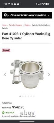 Big Bore Cylinder 270 cc Displacement, 3.00 mm Size Over Standard 41003-1