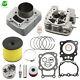 Big Bore Cylinder Head Piston Kit For 2000-2006 Honda Rancher Trx350 Trx 350 New