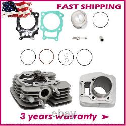 Big Bore Cylinder Head Piston Kit For Honda Rancher Trx350 TRX 350 2000-2006