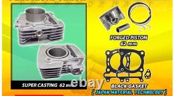 Big Bore Cylinder Kit & Gasket 62mm 180cc Racing Part Honda PCX 160 ADV 160