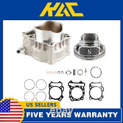 Big Bore Cylinder Piston Gasket Kit for 2003 2004 2005-2014 Suzuki LTZ 400/434cc