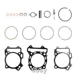 Big Bore Cylinder Piston Gasket Kit for 2003 2004 2005-2014 Suzuki LTZ 400/434cc