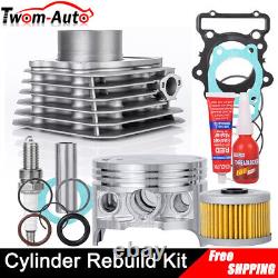 Big Bore Cylinder Piston Gasket Rebuild Kit ATV for Honda Fourtrax 300 TRX300 FW