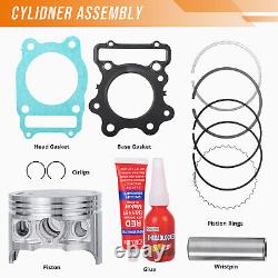 Big Bore Cylinder Piston Gasket Rebuild Kit ATV for Honda Fourtrax 300 TRX300 FW