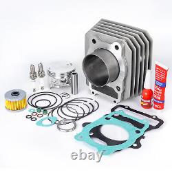 Big Bore Cylinder Piston Gasket Rebuild Kit ATV for Honda Fourtrax 300 TRX300 FW