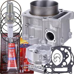 Big Bore Cylinder Piston Gasket Top End Rebuild Kit For Yamaha Rhino 660 2004-07