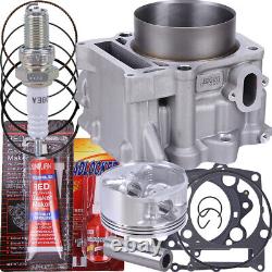 Big Bore Cylinder Piston Gasket Top End Rebuild Kit For Yamaha Rhino 660 2004-07