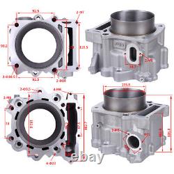 Big Bore Cylinder Piston Gasket Top End Rebuild Kit For Yamaha Rhino 660 2004-07