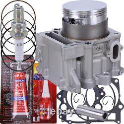 Big Bore Cylinder Piston Gasket Top End Rebuild Kit For Yamaha Rhino 660 2004-07