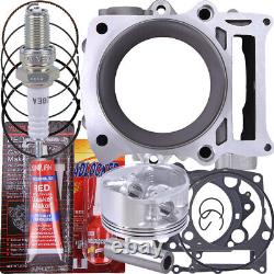 Big Bore Cylinder Piston Gasket Top End Rebuild Kit For Yamaha Rhino 660 2004-07