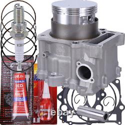 Big Bore Cylinder Piston Gasket Top End Rebuild Kit For Yamaha Rhino 660 2004-07
