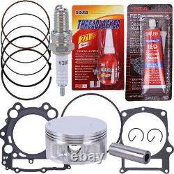 Big Bore Cylinder Piston Gasket Top End Rebuild Kit For Yamaha Rhino 660 2004-07