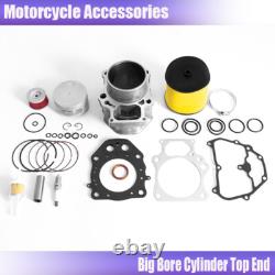 Big Bore Cylinder Top End Kit Fit For 2007-2020 Honda TRX 420 Rancher 420 to 500