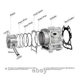 Big Bore Engine Cylinder Piston Gasket Ring Kit For Yamaha Raptor 660R 2001-2005