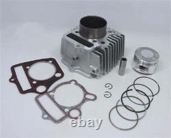 Big bore 54mm cylinder kit piston ring gasket change 110cc to 125cc Dirt Pit ATV