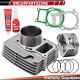 Big Bore 74mm Cylinder Piston Gasket Top End Kit For 2002-2022 Honda Recon 250