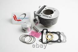 Big bore cylinder kit 125cc 55MM for KYMCO MXU 90 4T Kawasaki KFX90 90cc 4T TW