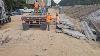 Bridge Demo With 218 Linkbelt Loading Truck Cutting Cap
