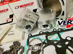Brute Force KVF 650 Big Bore 81 mil Cylinders Rebuilt Top End Rebuild Redo Kit