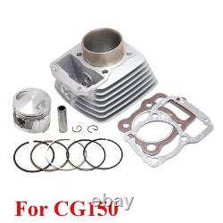 CG150 65.5mm Big Bore Kit Silver (Zongshen, X-pro, RPS Condor etc)
